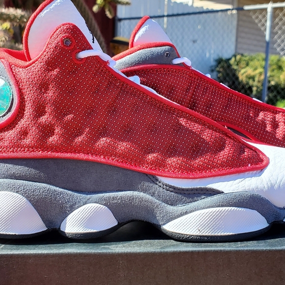 NIKE AIR JORDAN 13 RETRO GS 'RED FLINT' SIZE: 5Y(6.5 WMNS) & 4Y(5.5 WMNS) AVAIL - Picture 10 of 16